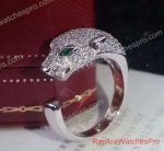 Replica Cartier Jewelry - Replica Cartier Panther Ring with Diamond
